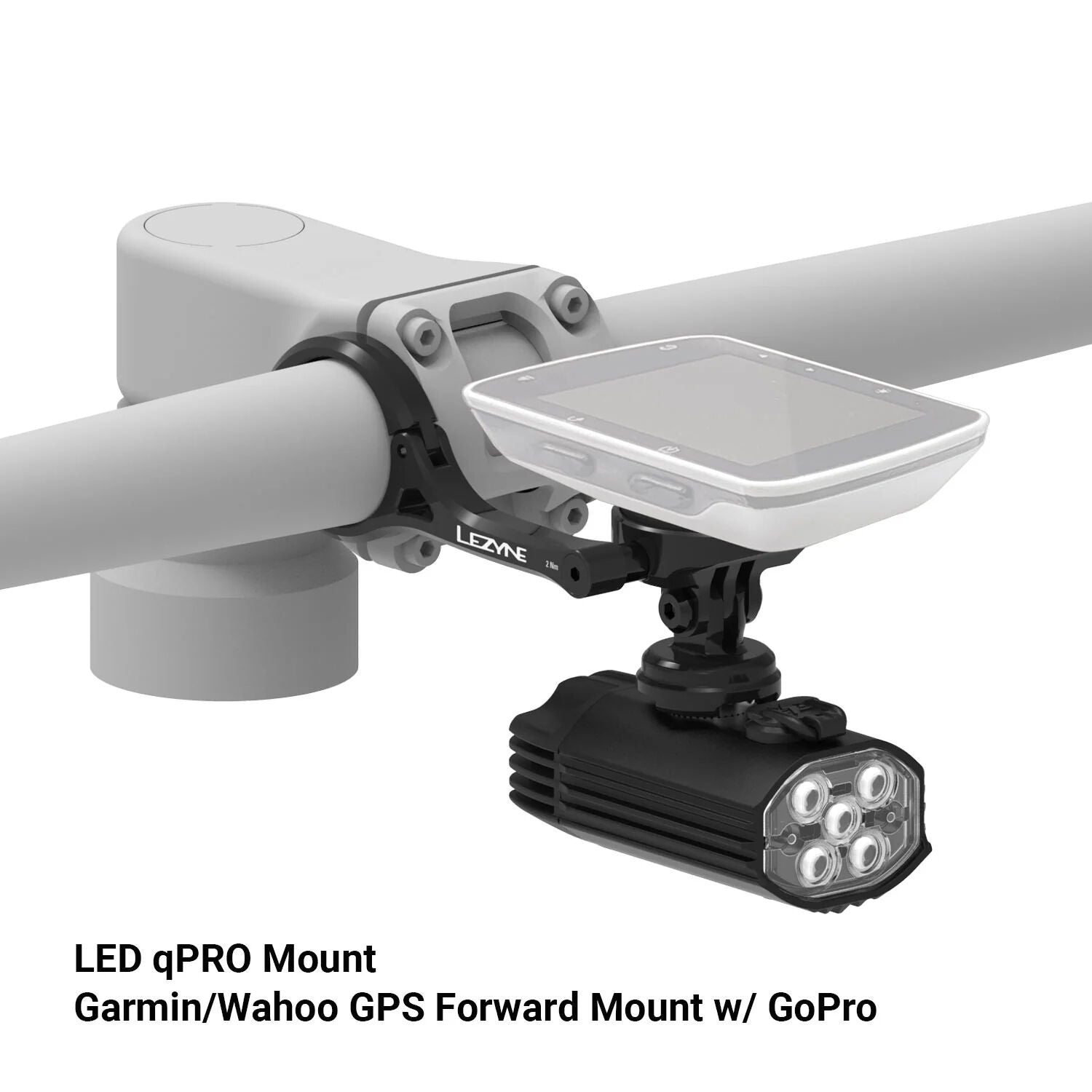 Lezyne Led Qpro Mount adapter