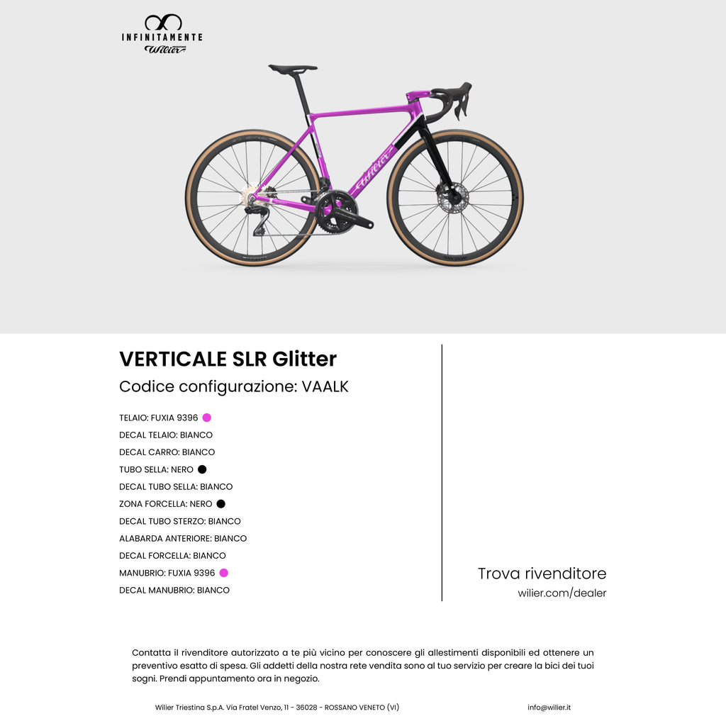 Wilier Triestina Verticale SLR frame 2026