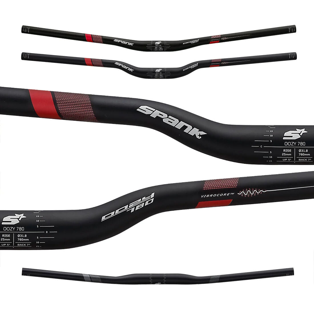 Spank Oozy Trail 780 Vibrocore handlebar