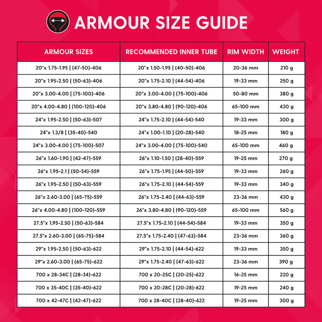Tannus Armour Tube MTB tyre protection
