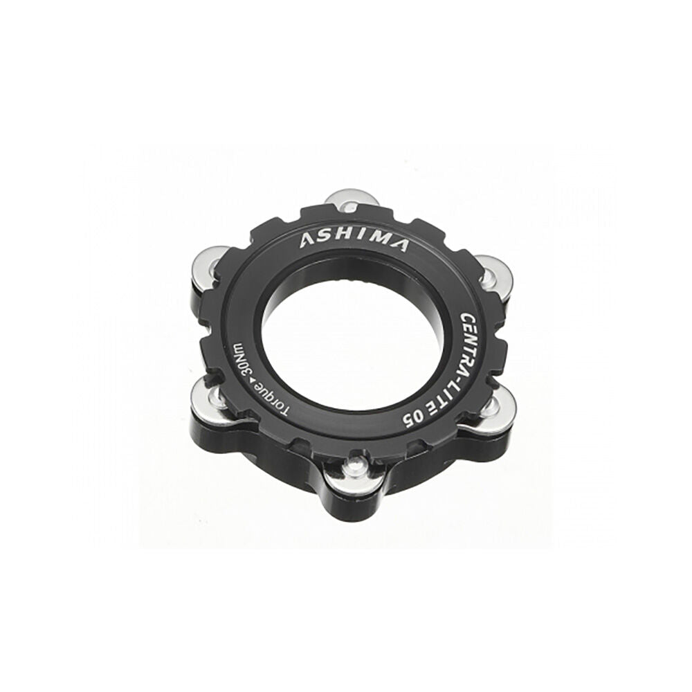 Ashima Centra-Lite disc adapter from Center Lock to 6-bolts