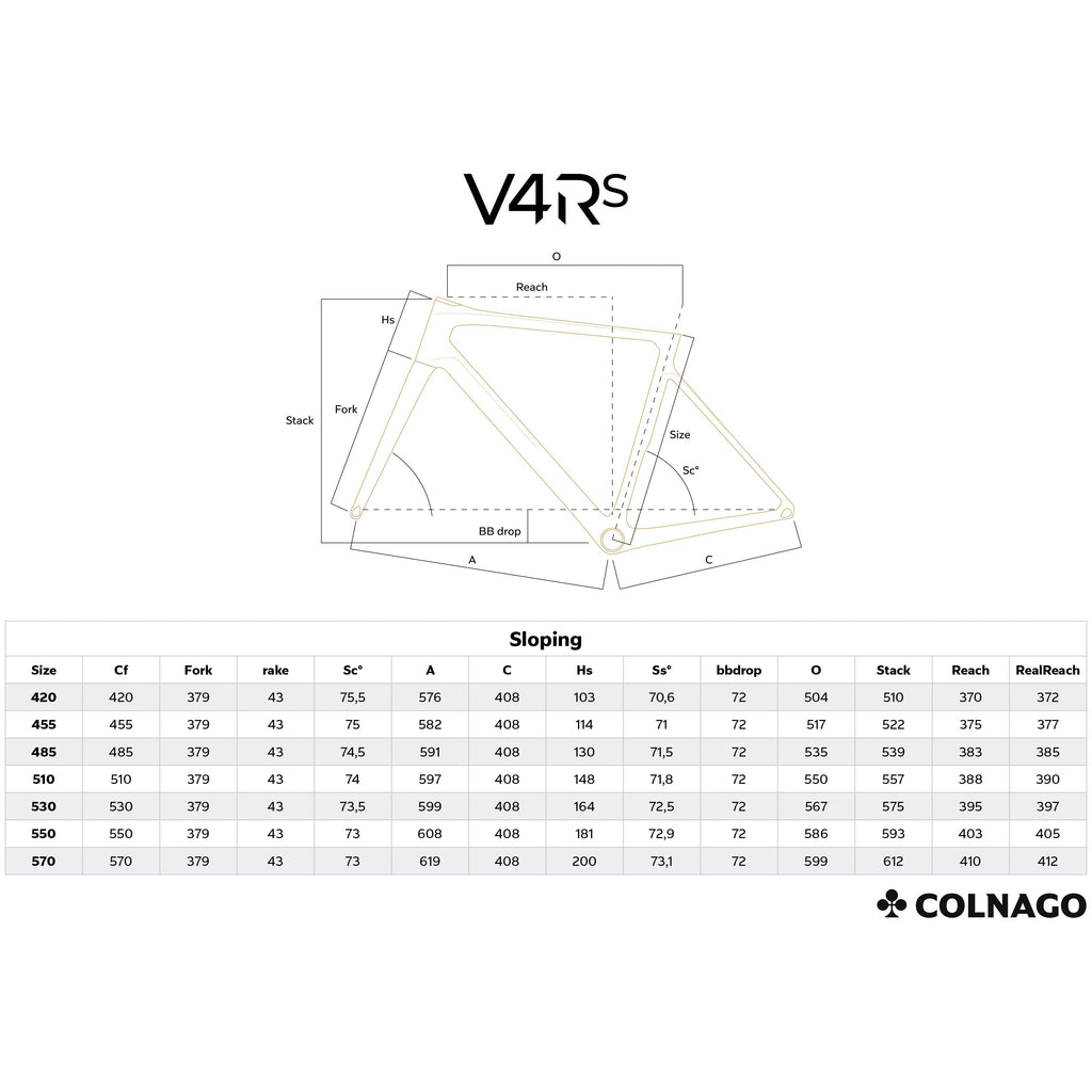 Colnago V4RS Shimano Dura Ace 9270 + Dura Ace C50  2025