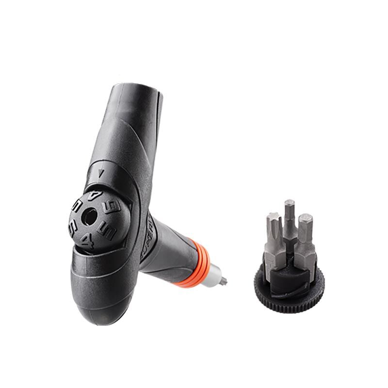 Super B torque wrench 4/5/6nm + hex adaptors 3/4/5mm + torx t25 TB-TW50