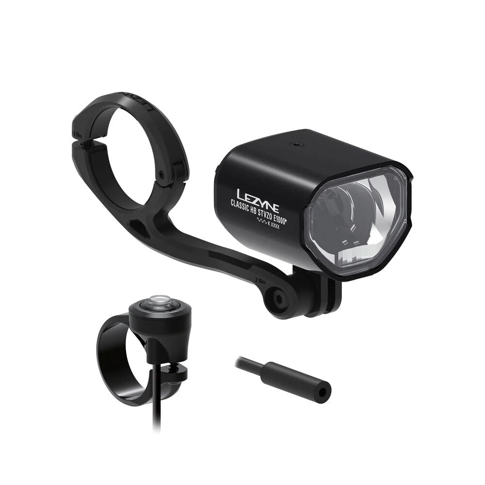 Lezyne E-Bike Classic HB Stvzo E1000+ rear light