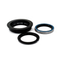 Black Bearing Semi-integrated lower headset frame 49mm head tube 1-1/8