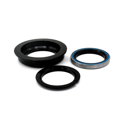 Black Bearing Semi-integrated lower headset frame 49mm head tube 1-1/8