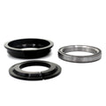 Black Bearing bottom bracket semi-integrated frame 56 mm head tube 1-1/8
