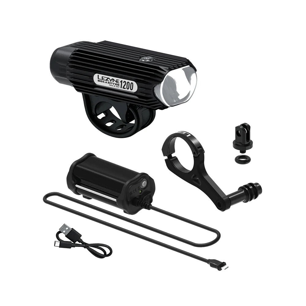 Lezyne Deca StVZO loaded 1200 front light