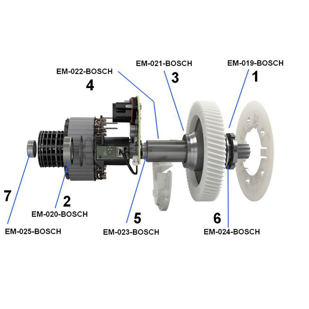 Black Bearing generation 3-seal-rif 5 for Bosch e-bike engine spare parts