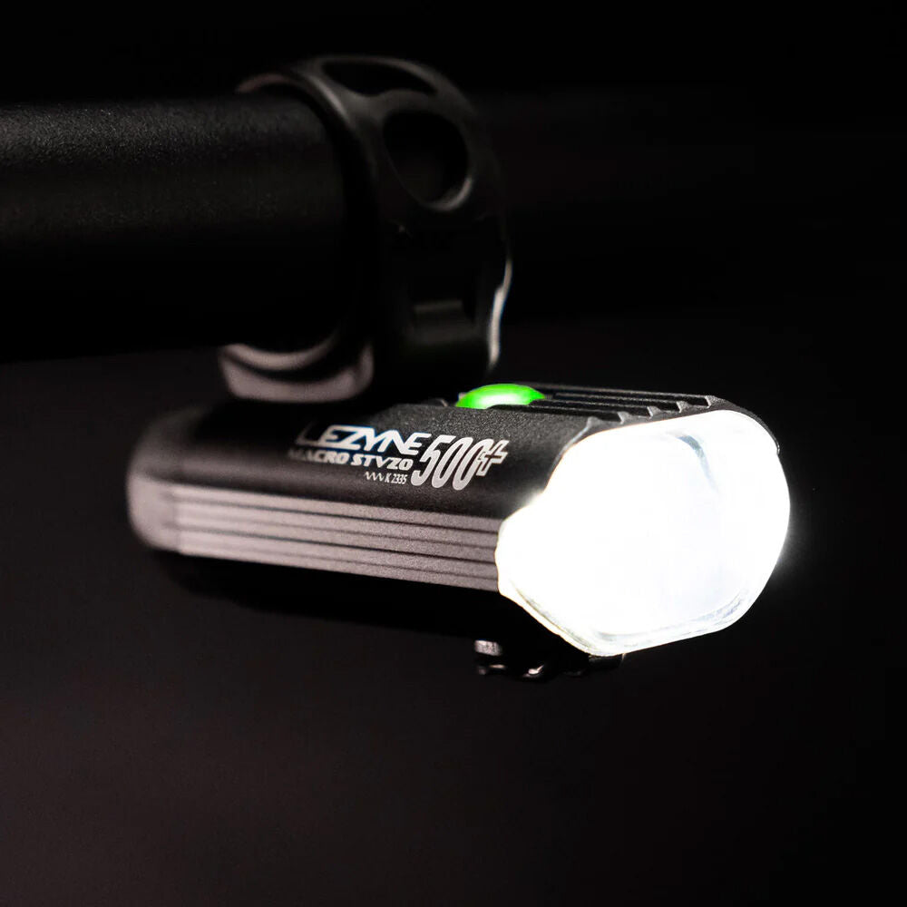 Lezyne Macro StVZO 500 front light + Front Reverse Loaded Kit