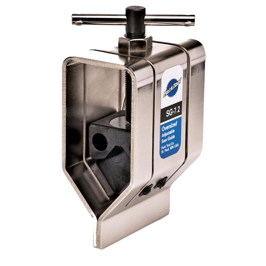 Park Tool Clamp for precise cutting of steerer tube