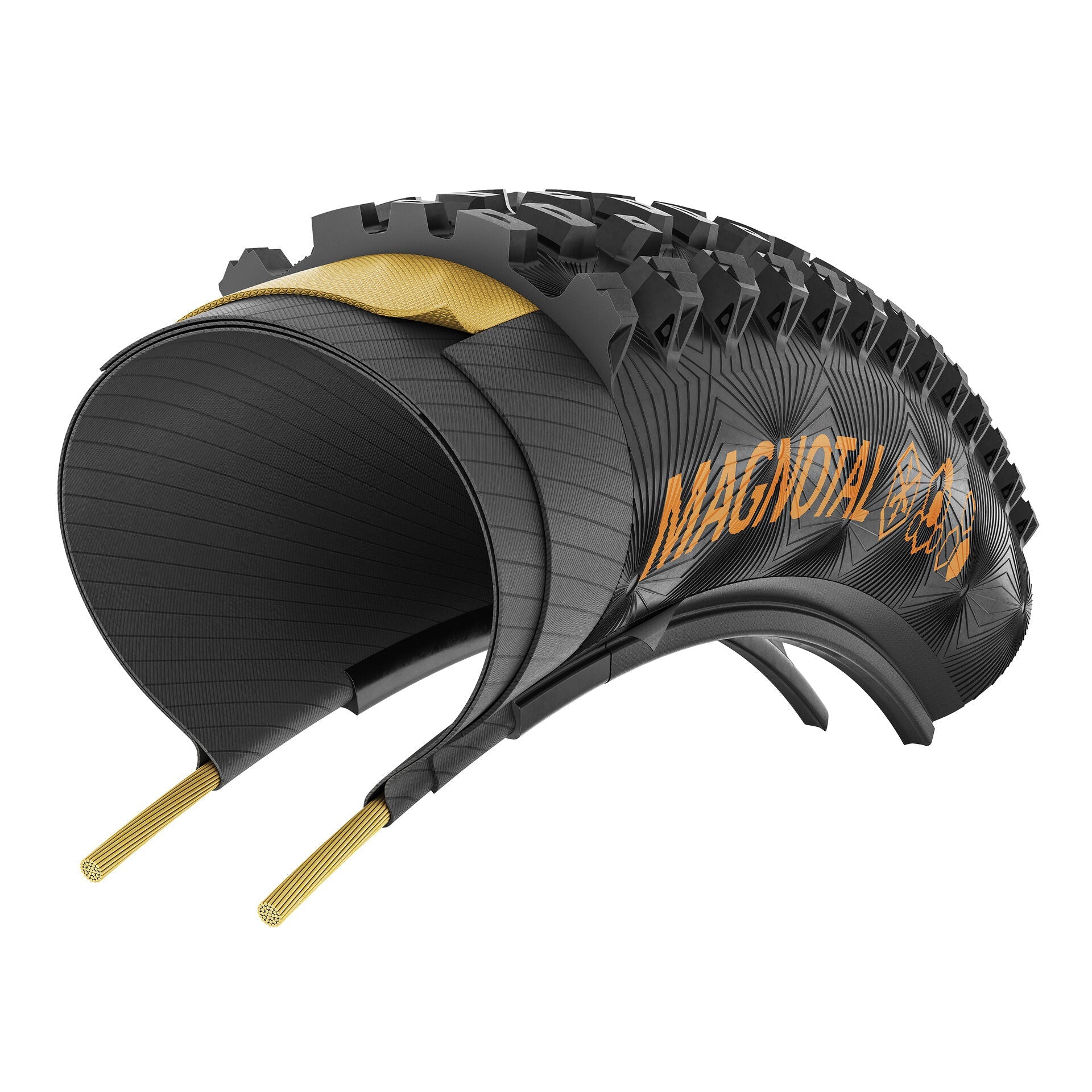 Continental Magnotal Trail Casing Grip Compound tyre