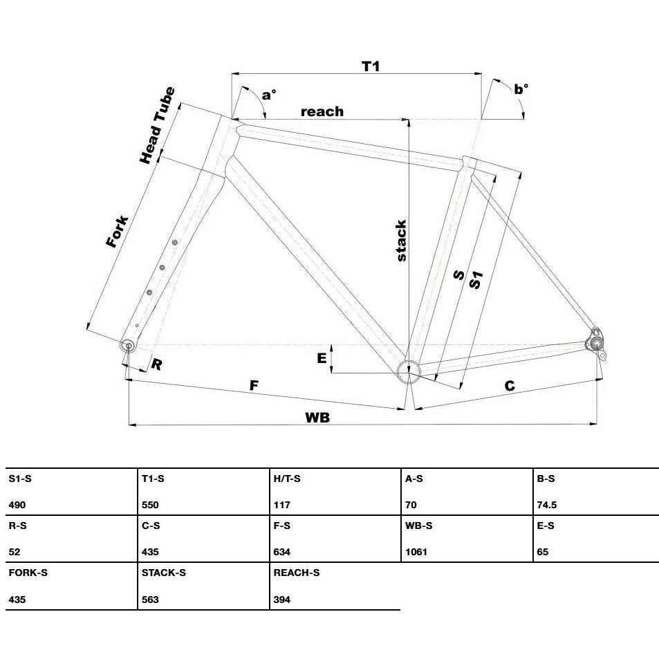 Cinelli Speciale Gravel GRX 1X frame