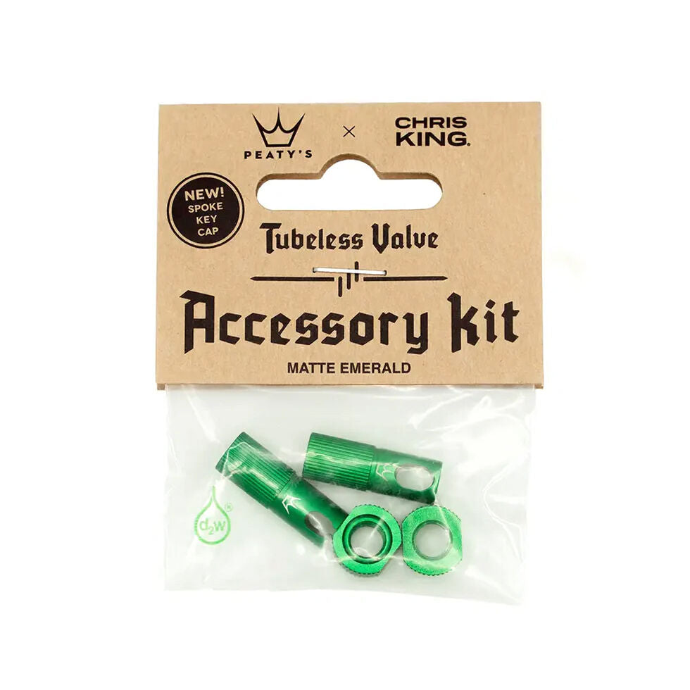 Peaty's MK2 UST Tubeless Valve Cap Kit