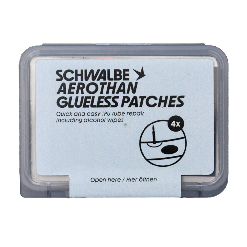 Schwalbe Aerothan Glueless Kit 4 self-adhesive patches