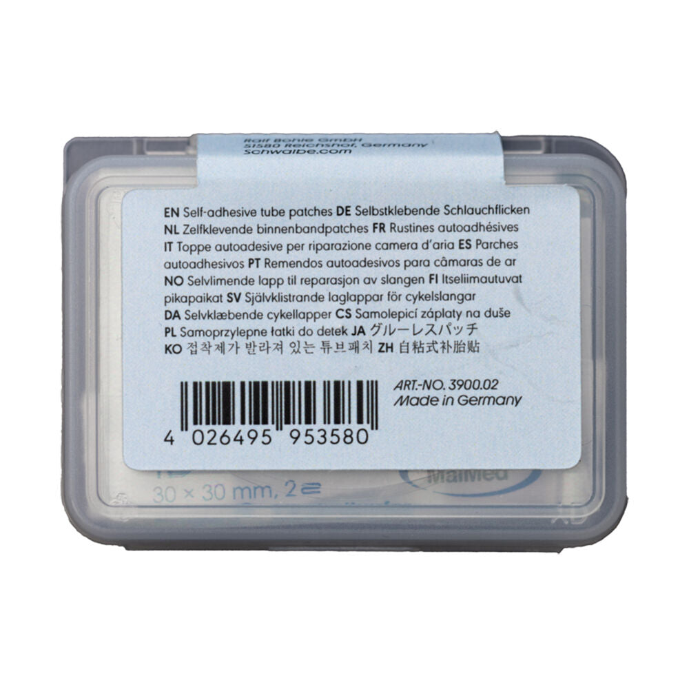Schwalbe Aerothan Glueless Kit 4 self-adhesive patches