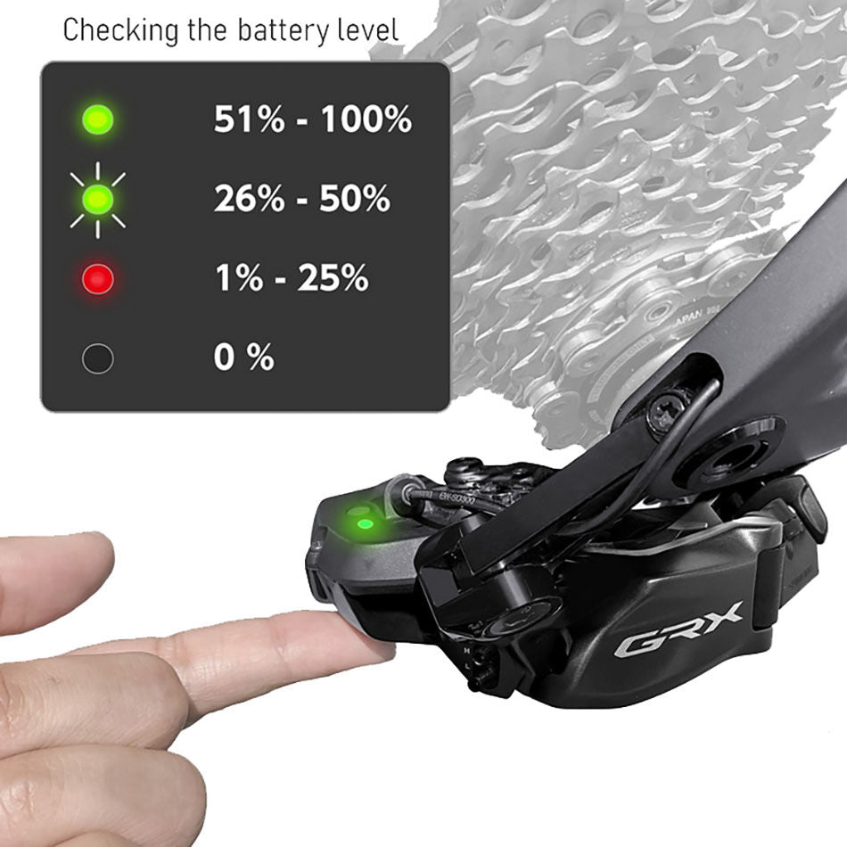 Shimano GRX Di2 12v RD-RX825 rear derailleur