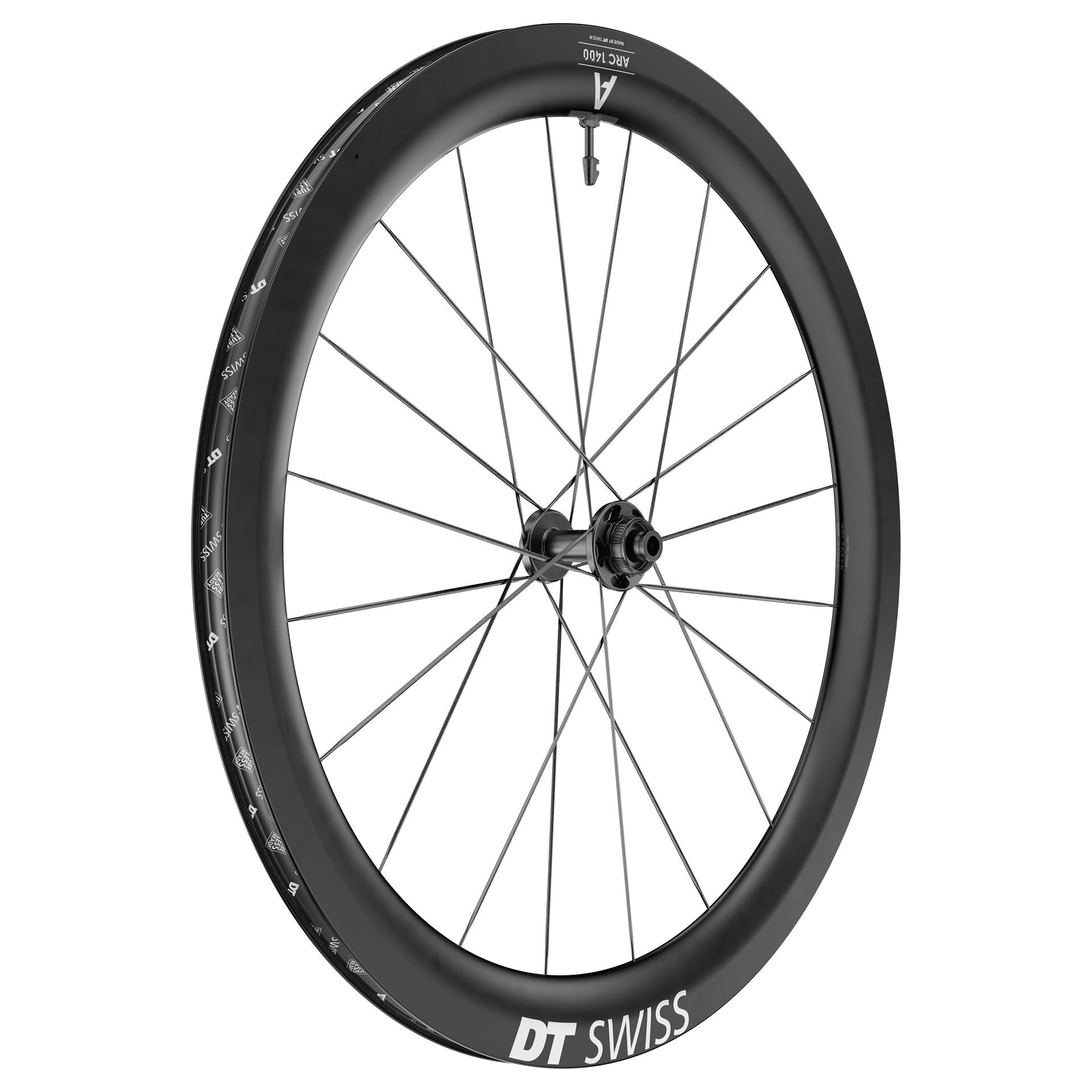 DT Swiss ARC 1400 Dicut 55 Carbon Disc Tubeless Ready front wheel