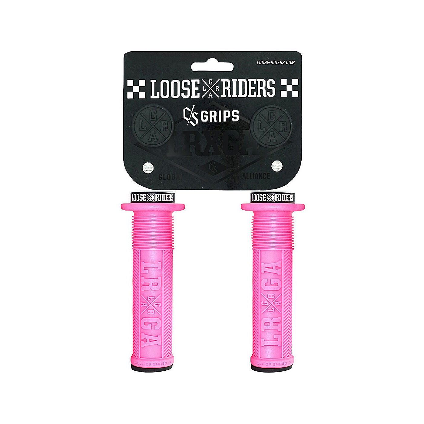 Loose Riders C/S grips with flange