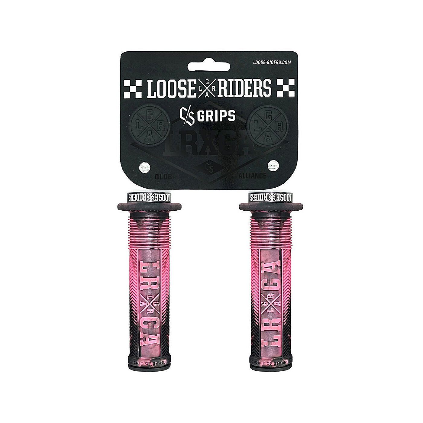 Loose Riders C/S grips with flange