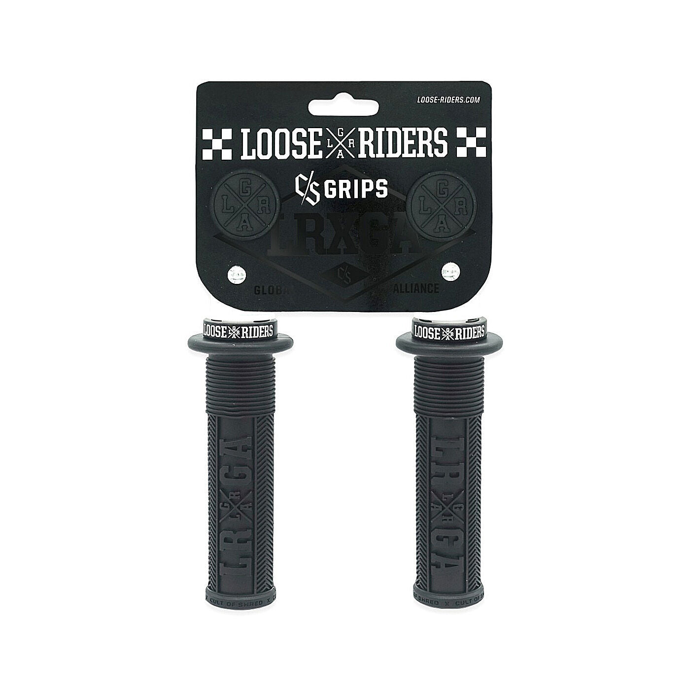 Loose Riders C/S grips with flange