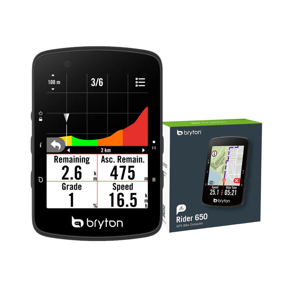 Bryton Rider GPS 650e bike computer