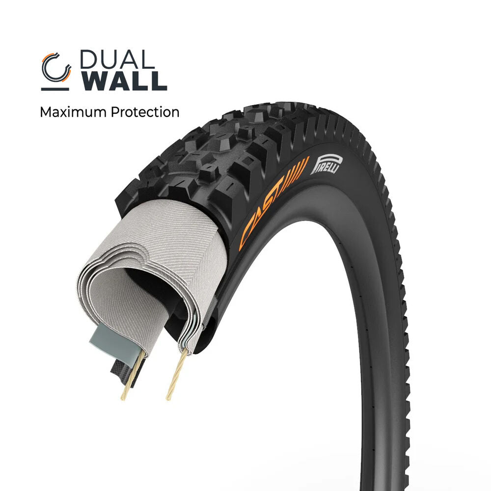 MTB Pirelli Cast Protagonist Dual Wall Smart Evo DH tyre