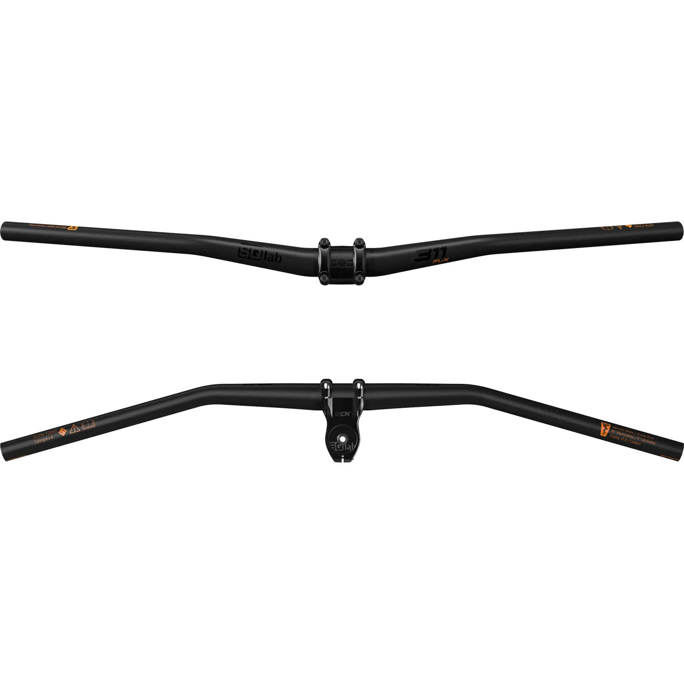 SQlab 311 FL-X Carbon 12° handlebar
