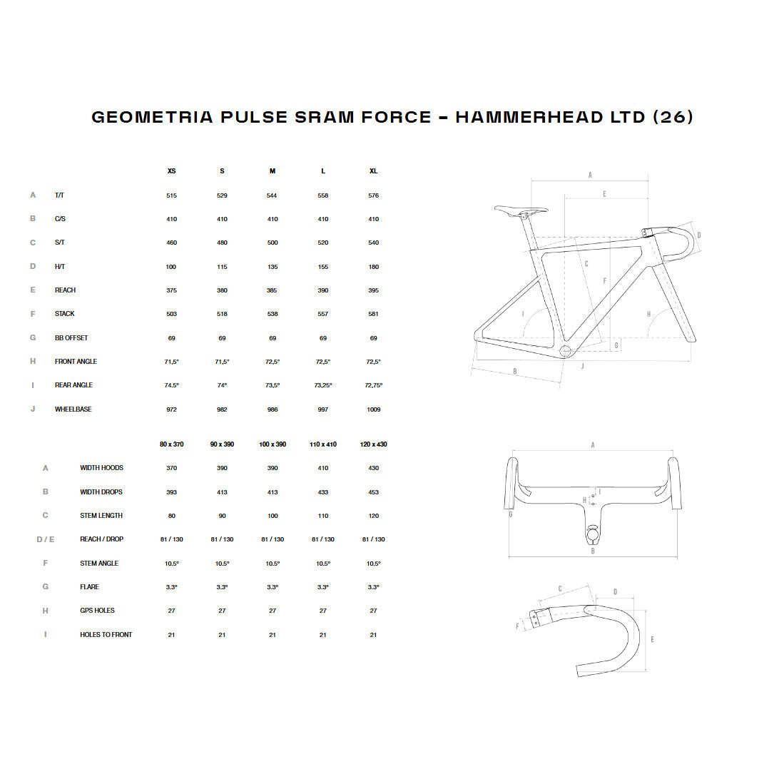Megamo Road Pulse Sram Force - Hammerhead LTD  2026