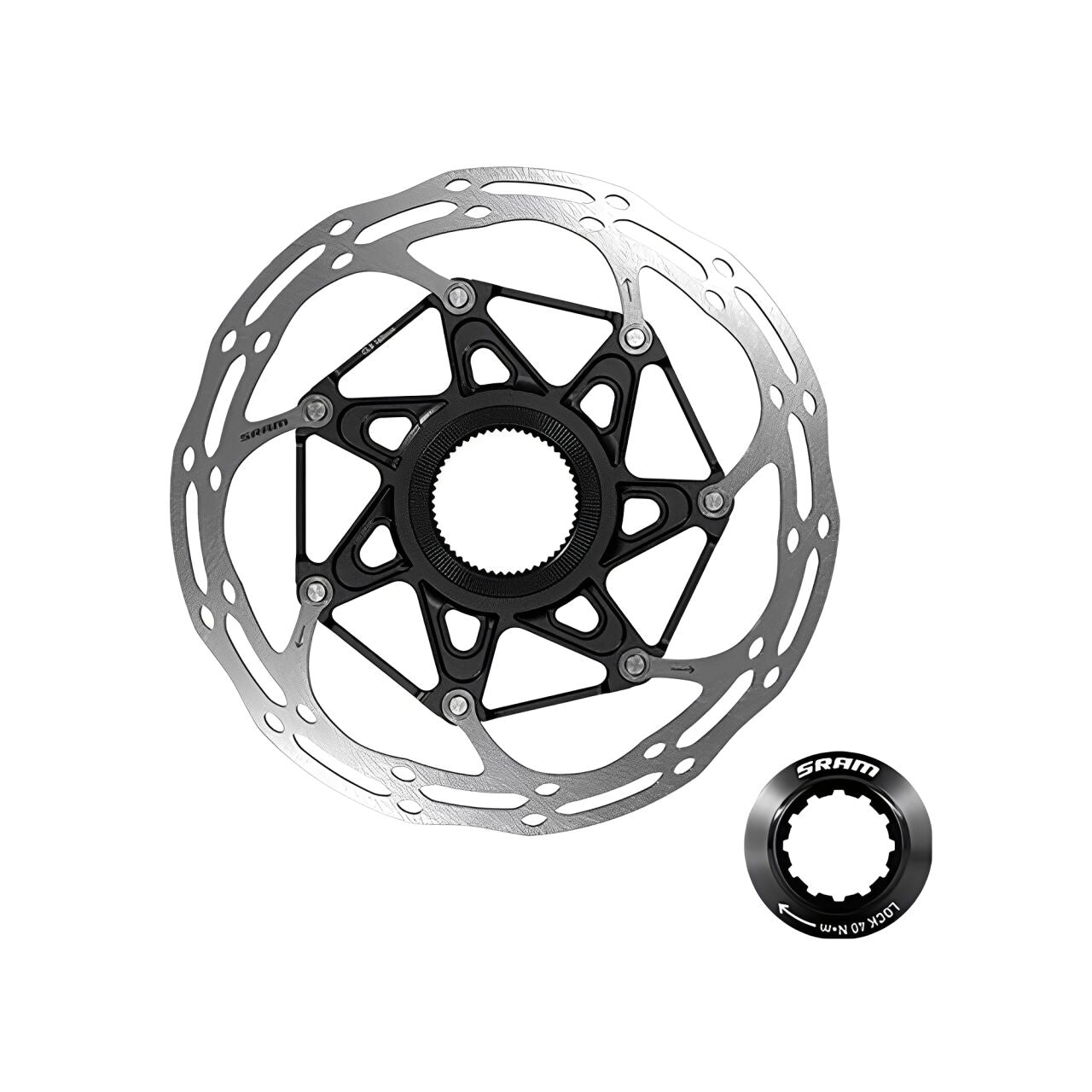 Sram Centerline X Centerlock Rounded floating disc