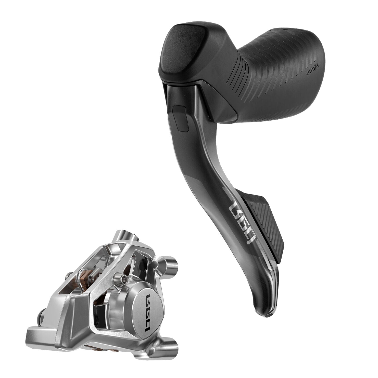 Sram Red AXS E1 shift lever + brake caliper Flat Mount