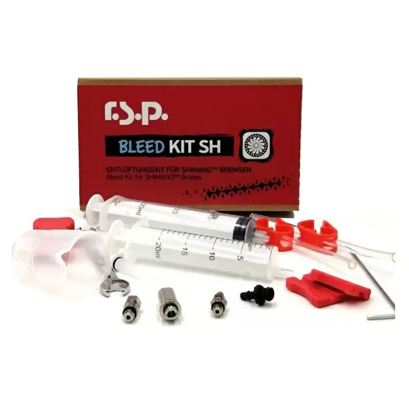 R.S.P. Bleeding Kit Shimano hydraulic brake bleeding