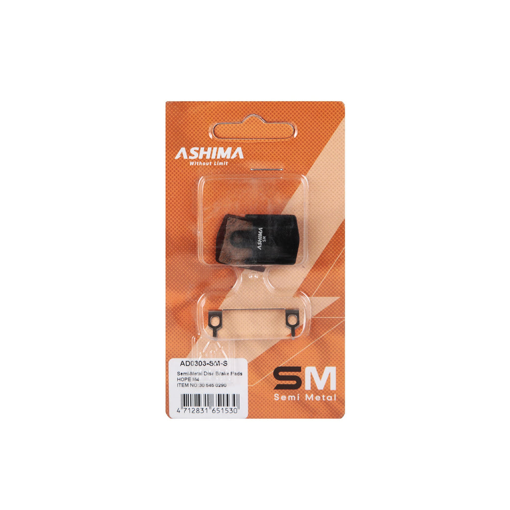 Ashima Hope M4 semi-metallic disc brake pads