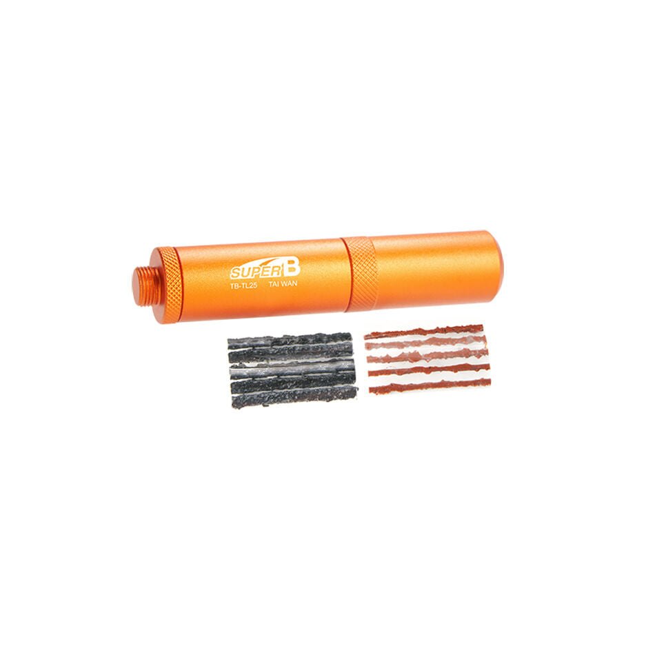 Super B TB TL25 tubeless repair kit 10 strips + awl