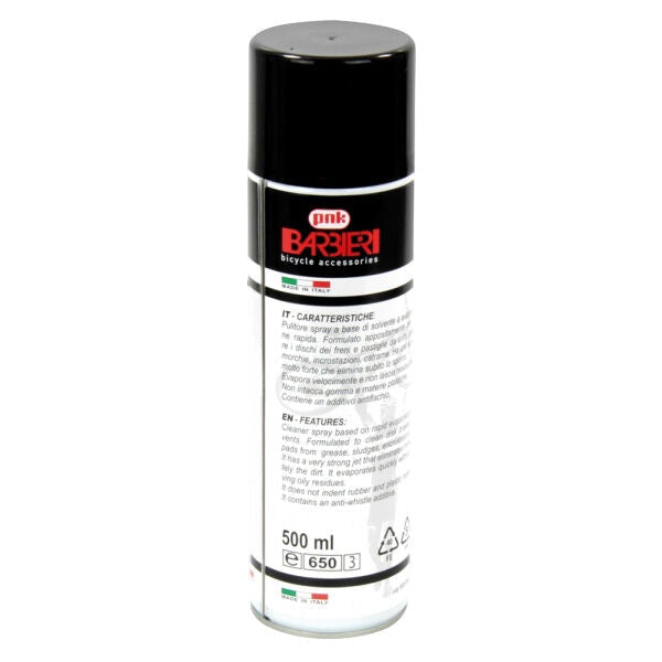 Barbieri disc brakes spray cleaner