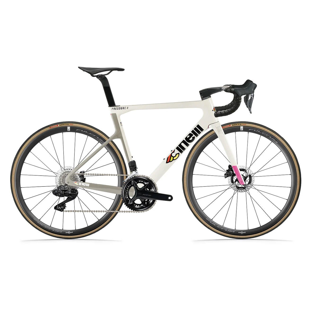Cinelli pressure 2 Shimano 105 Di2 + Fulcrum Soniq AL
