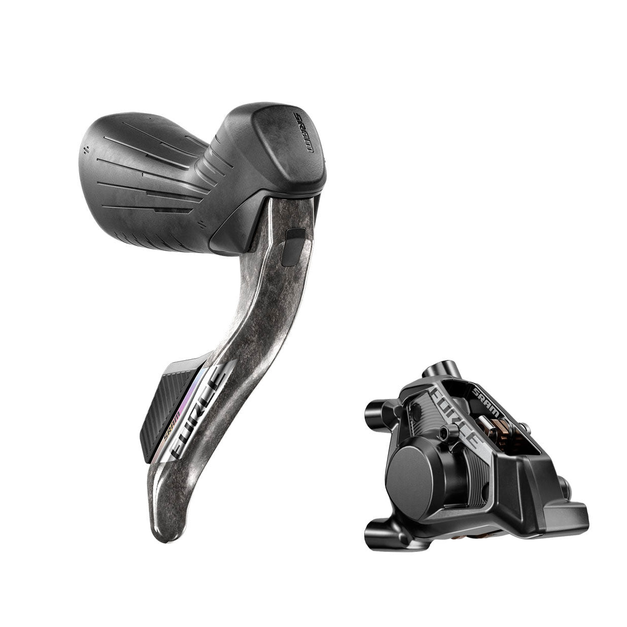 Sram Force AXS E1 rear right control lever + brake caliper Flat Mount