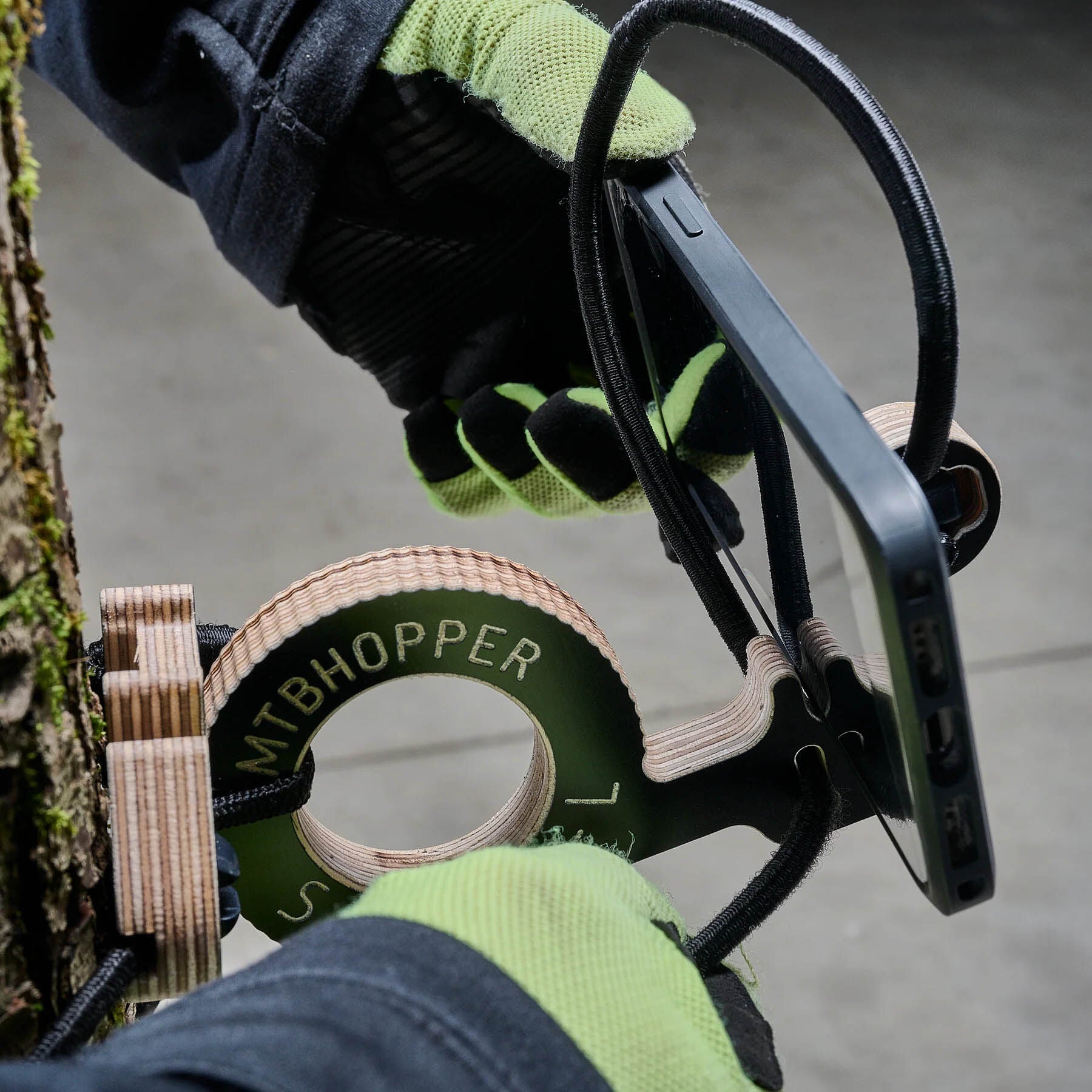 MTB Hopper Snail smartphone holder