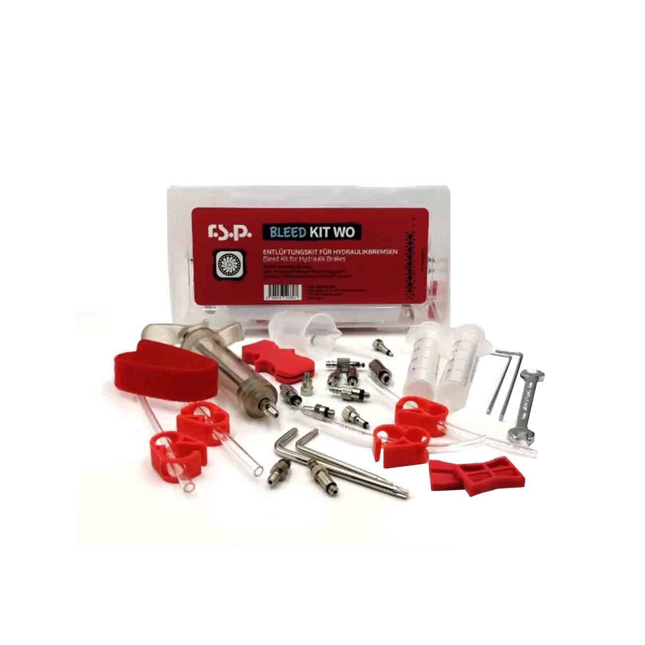 R.S.P. universal hydraulic brake bleeding kit