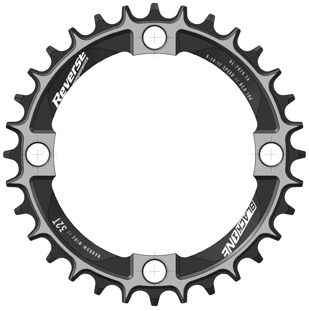 Reverse Black One chainring