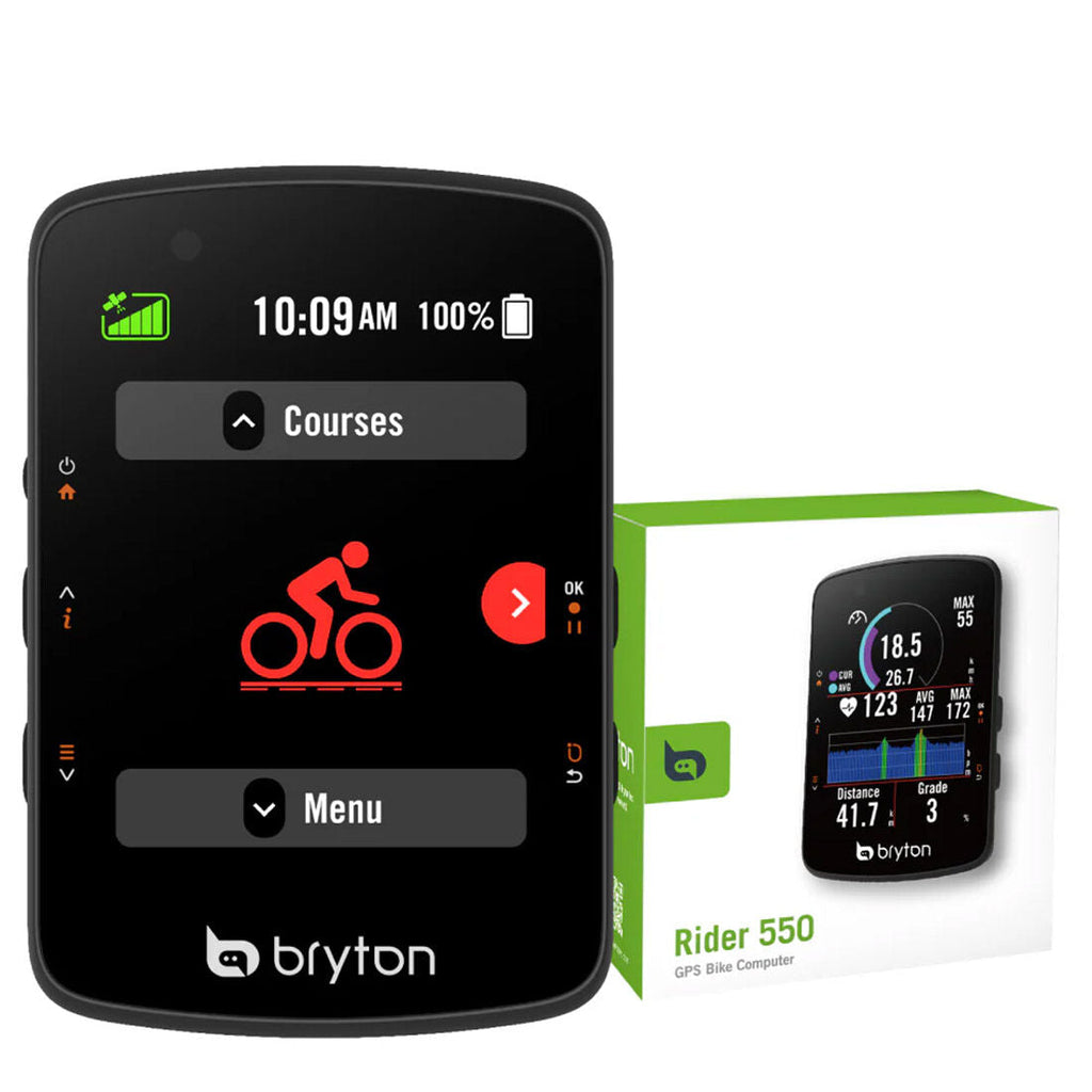 Bryton Rider GPS 550E cycle computer