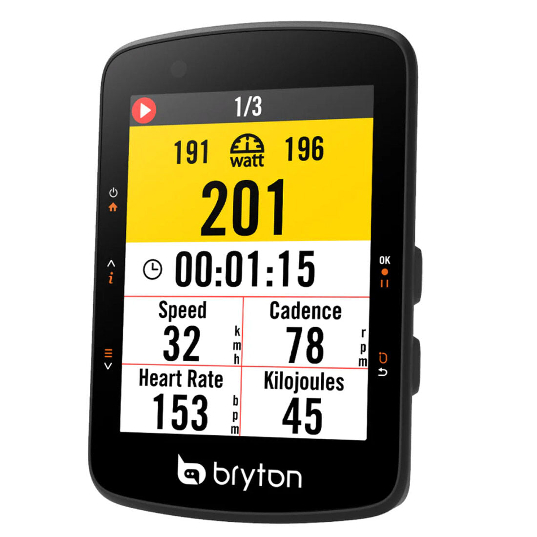 Bryton Rider GPS 550E cycle computer