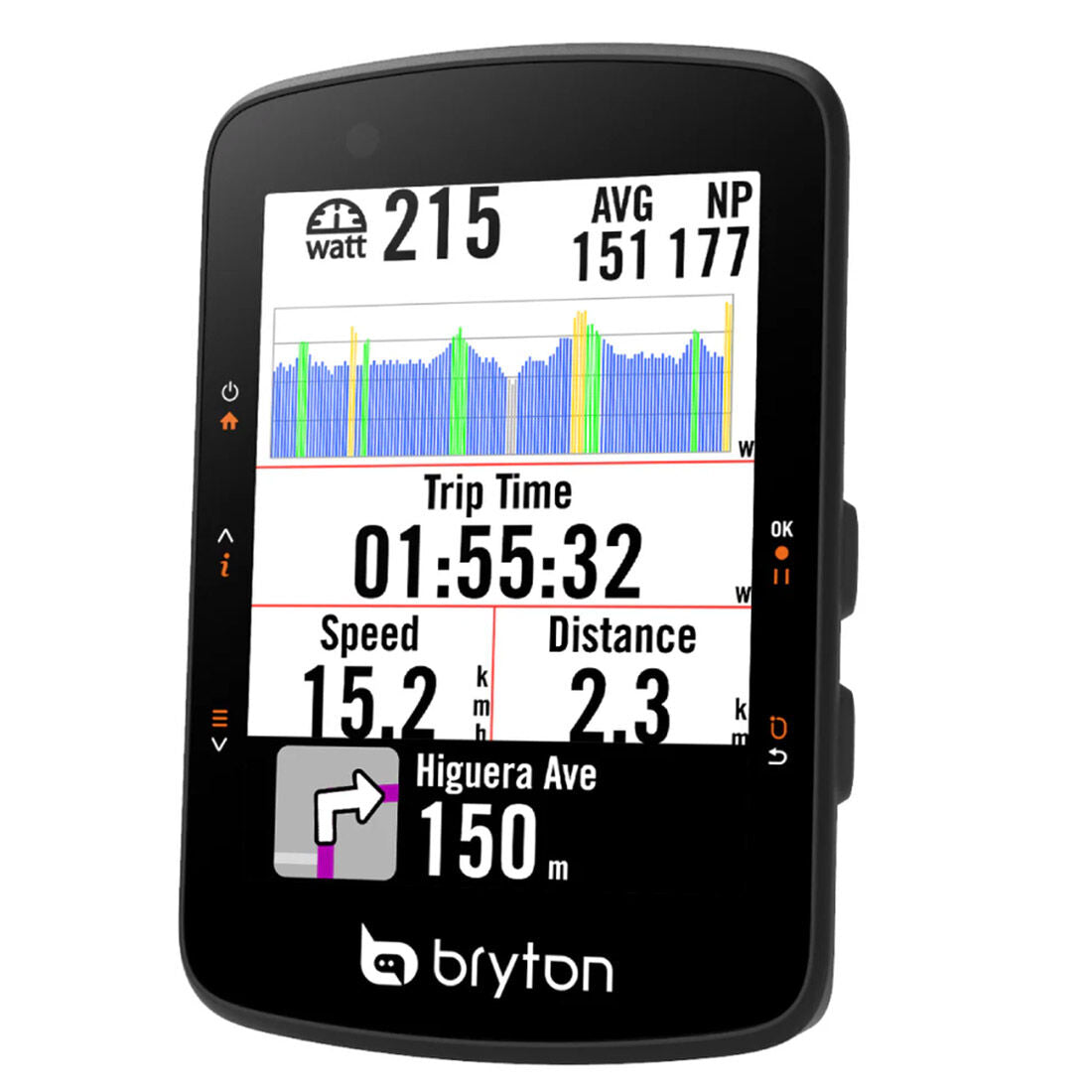 Bryton Rider GPS 550E cycle computer
