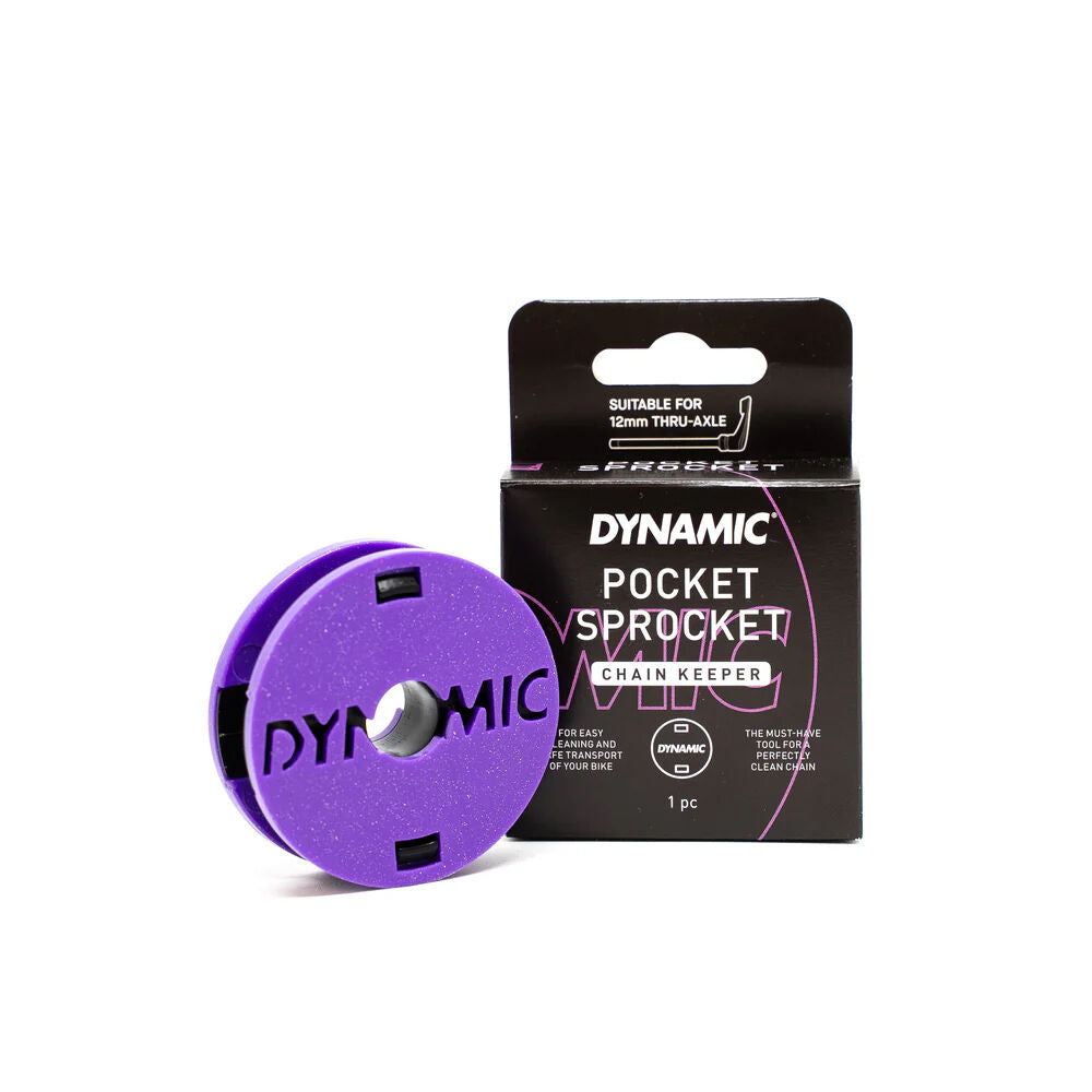 Dynamic Pocket Sprocket chain keeper tool for 12 mm thru axles