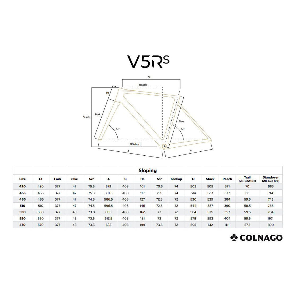 Colnago V5RS Disc frame