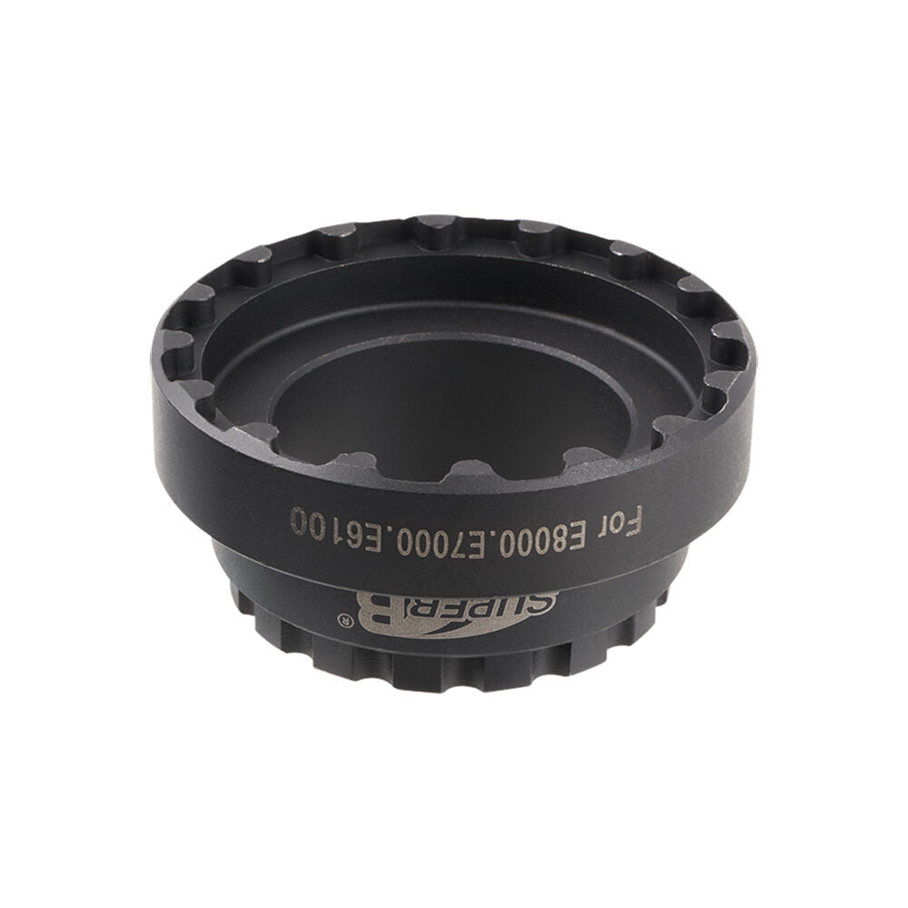Super B extractor for Shimano e-6100/7000/8000 TB-1071 bottom bracket ring nut