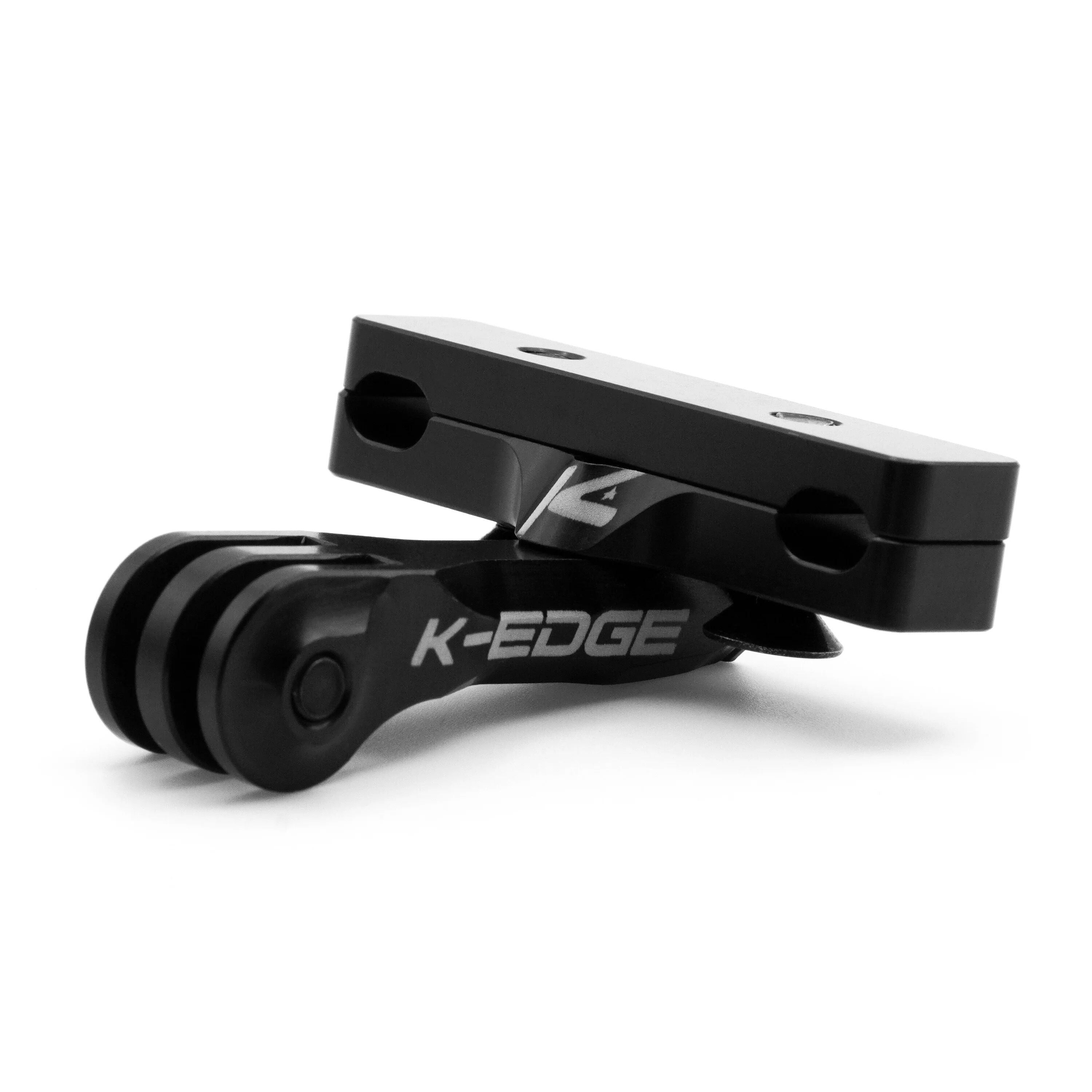 K-Edge Go Big Light and Camere Saddle Rail Mount support