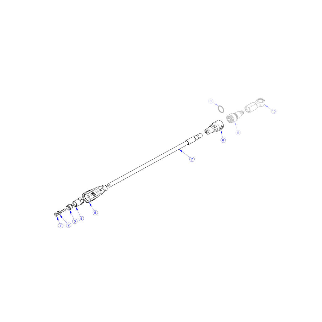 Formula Speedlock Cura/Cura 4 hydraulic brake hose kevlar