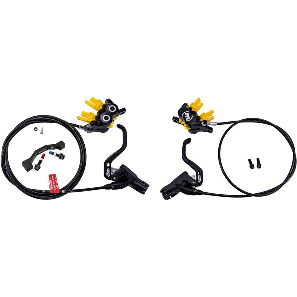 Magura MT5 front (800mm) + rear (1850mm) disc brakes
