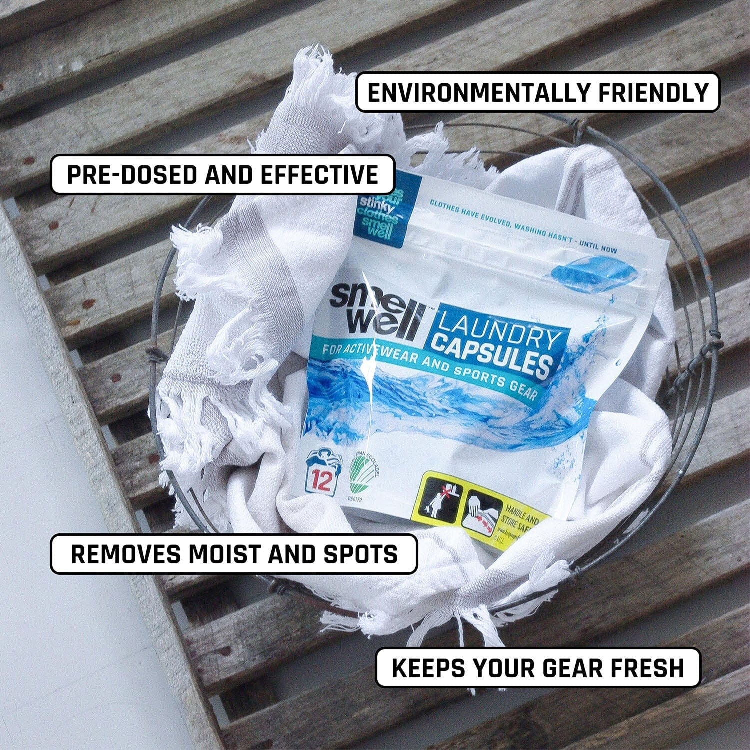 SmellWell Laundry Capsules